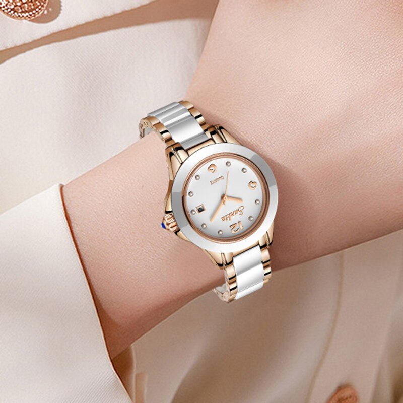 Rose Gold Ladies Bracelet Watches - onestopmegamall23