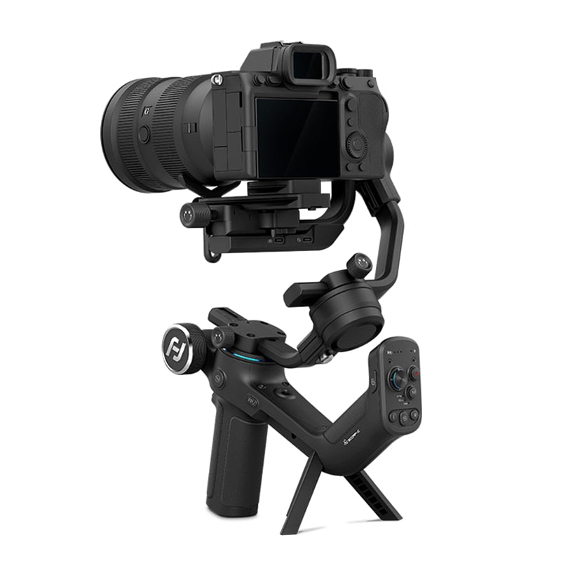 FeiyuTech SCORP-C 3-Axis Handheld Gimbal Stabilizer Handle Grip for DSLR Camera Sony/Canon/Nikon with 2.5kg load - onestopmegamall23