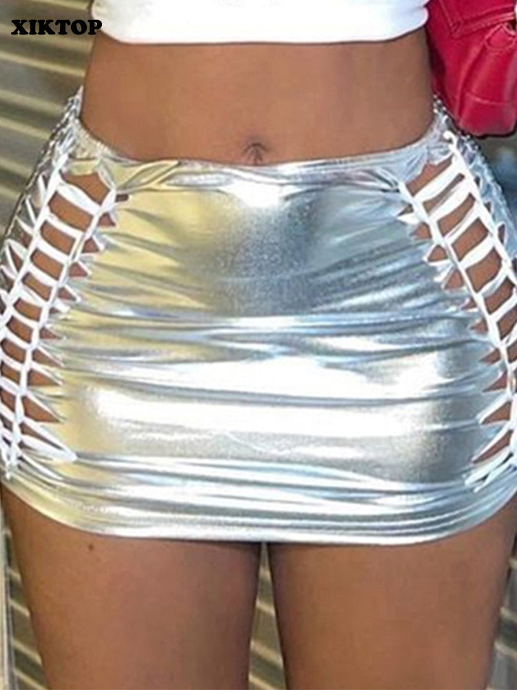 Slim Sexy Hip Party Streetwear Women's Skirt - onestopmegamall23