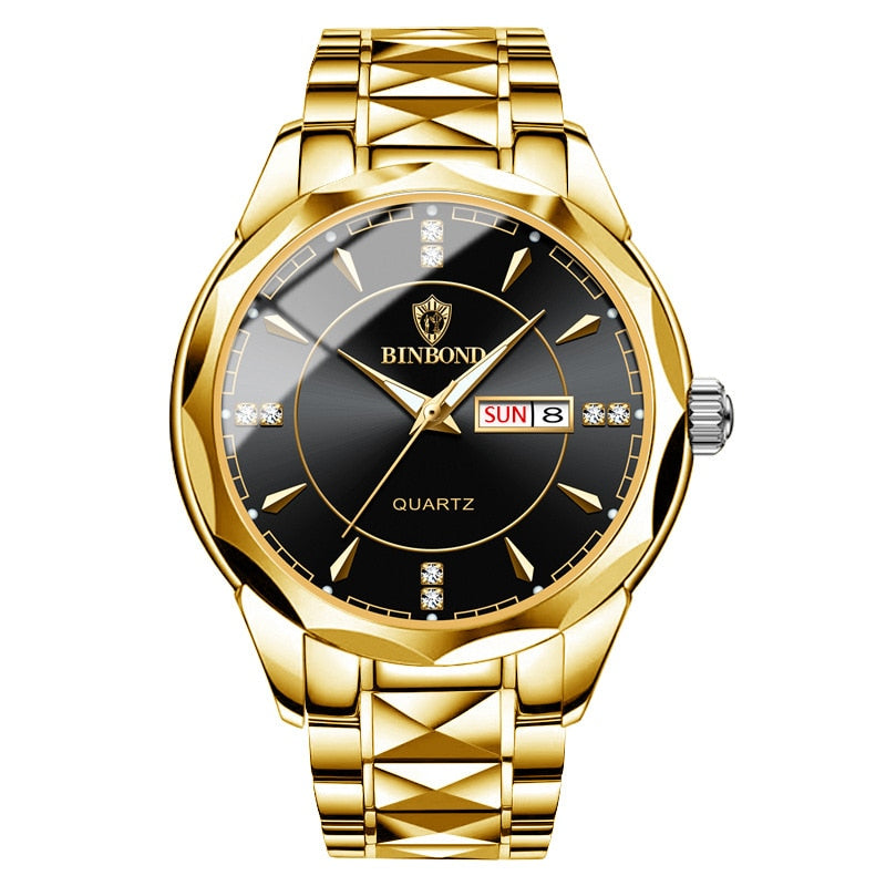 Luxury Waterproof Ultra Thin Steel Strap Casual Quartz Watch - onestopmegamall23