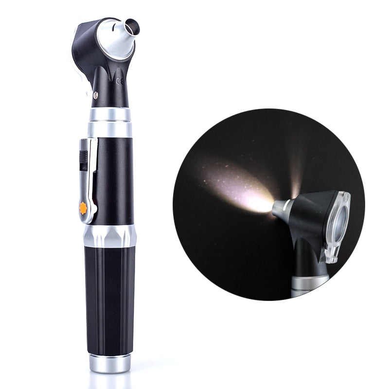 Professional Otoscope Diagnostic Kit with 8 Tips Portable Ear Cleaner - onestopmegamall23