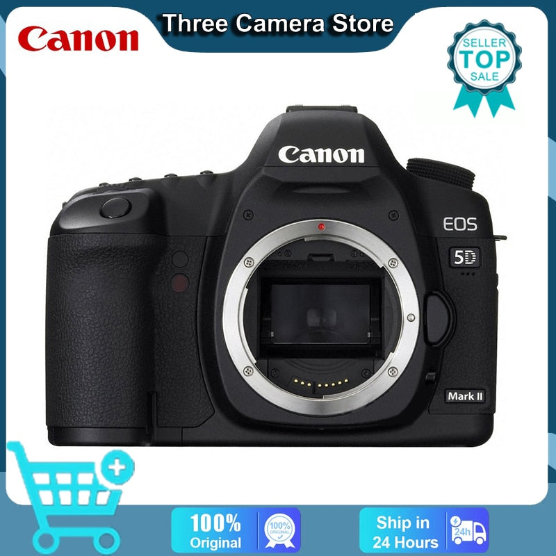 Canon EOS 5D Mark II 5D2 Full Frame DSLR Camera - onestopmegamall23