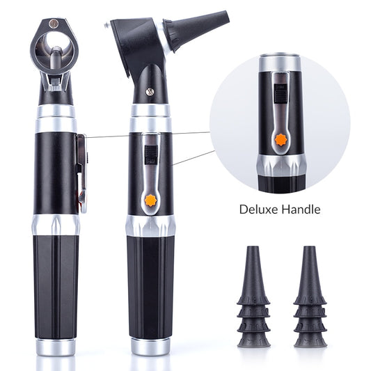 Professional Otoscope Diagnostic Kit with 8 Tips Portable Ear Cleaner - onestopmegamall23