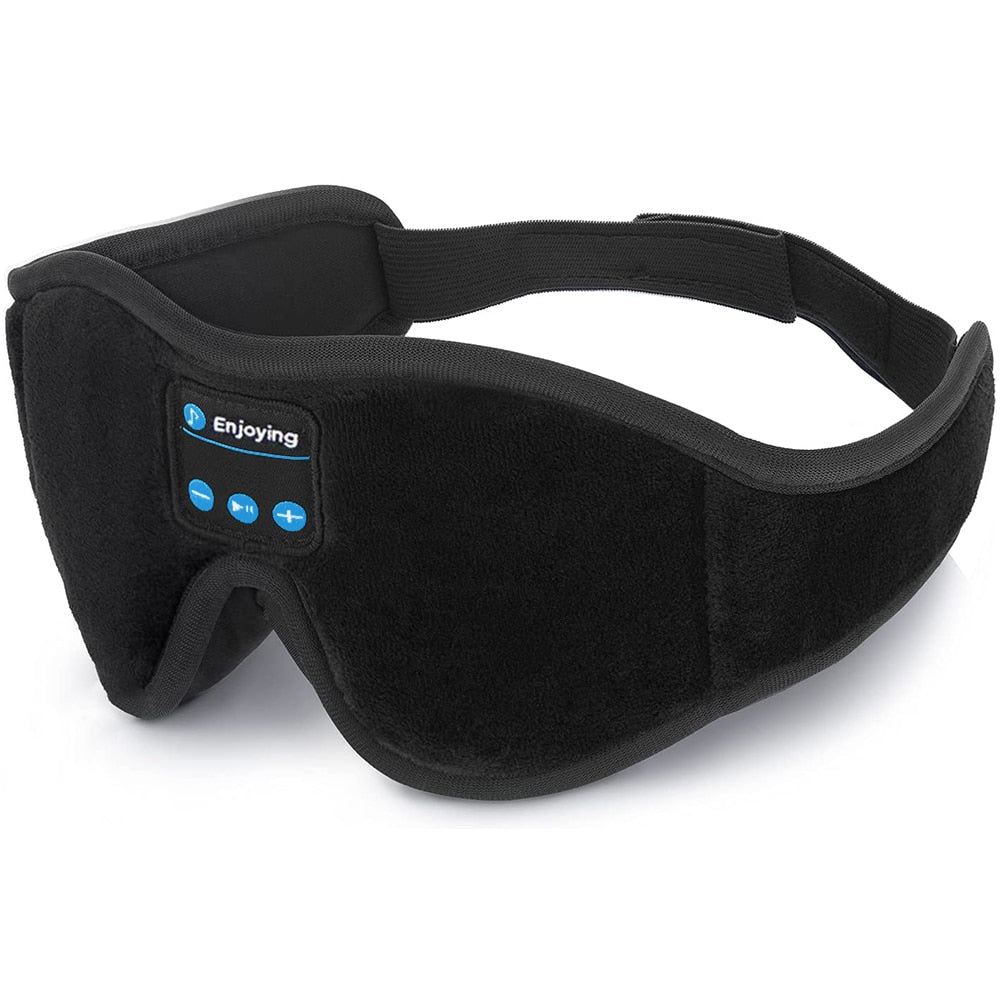 Mask For Sleep Bluetooth Headphones 3D Eye Mask Music with Built-in HD Speaker - onestopmegamall23