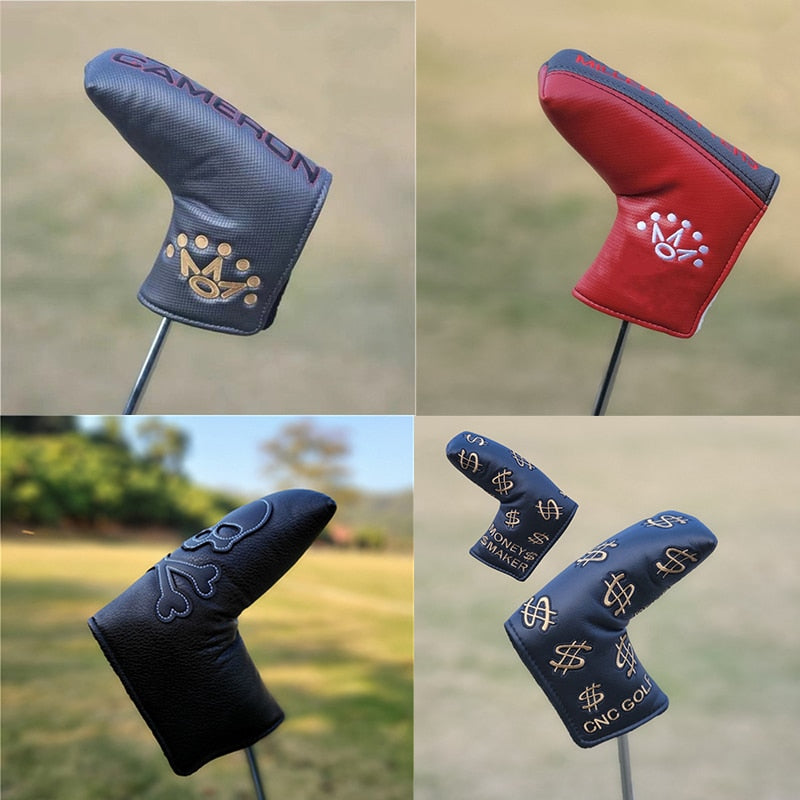 Magnetic or Velco Golf Putter Cover Golf Club Head Covers for Putter - onestopmegamall23